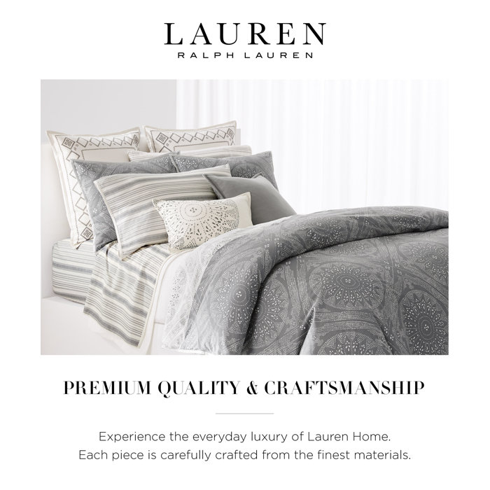 Lauren Ralph Lauren Luke 100 Cotton Percale Comforter Set & Reviews